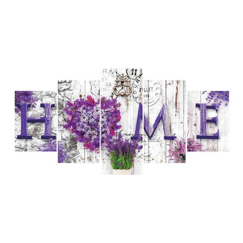 HUACAN домашний цветок 5D DIY великолепная роза 5D DIY полная дрель алмазная живопись 5-картинки комбинация