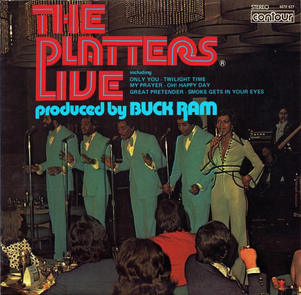 Виниловая пластинка PLATTERS The Platters Live 6870627 Contour 1974 UK SoulFunk Б/у
