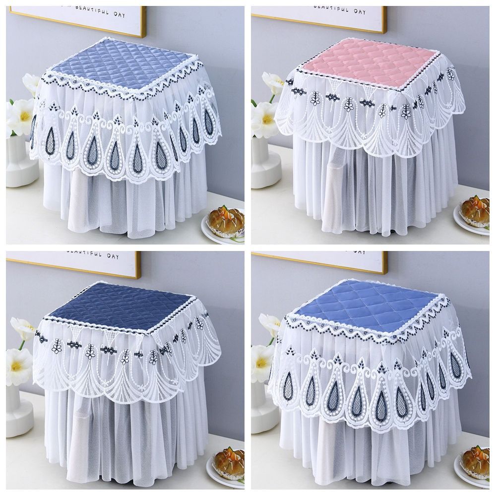 Lace Air Fryer Dust Cover Pastoral Style Cooker Protector Appliances Dustproof Cover Air Fryer