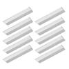 10PCS Eyebrow Razor Blades Hair Removal Brow Shaving Straight Edge Stainless Steel Razor