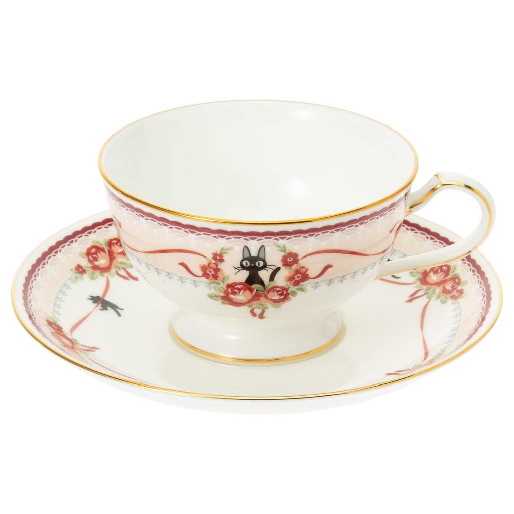 Noritake Cup Saucer 190cc Служба доставки Розовый костяной фарфор и (Кофе чай) MJ97221/H-612L Кики