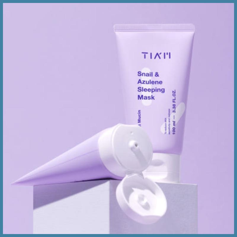 [TIAM] Snail & Azulene Sleeping Mask 100ml