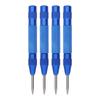 4Pcs Center Punch Automatic High Speed Steel 5in Tool Set Kit for Installation Maintenance Blue