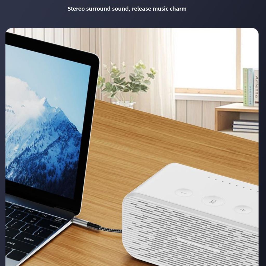 Кабель-адаптер Lightning на USB-C на 3,5 мм, плетеный аудиокабель, подходит для iPhone, Samsung, Motorola, автомобильный AUX аудиокабель.
