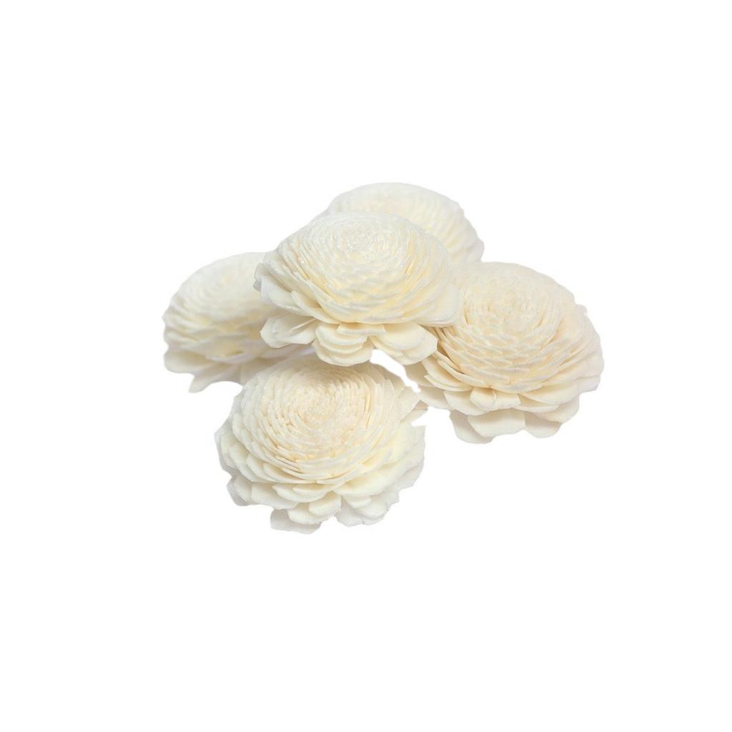 Основной цвет Форма цветка Без огня Ароматерапия Ротанг для замены диффузора с тростником Украшение для дома, ванной комнаты