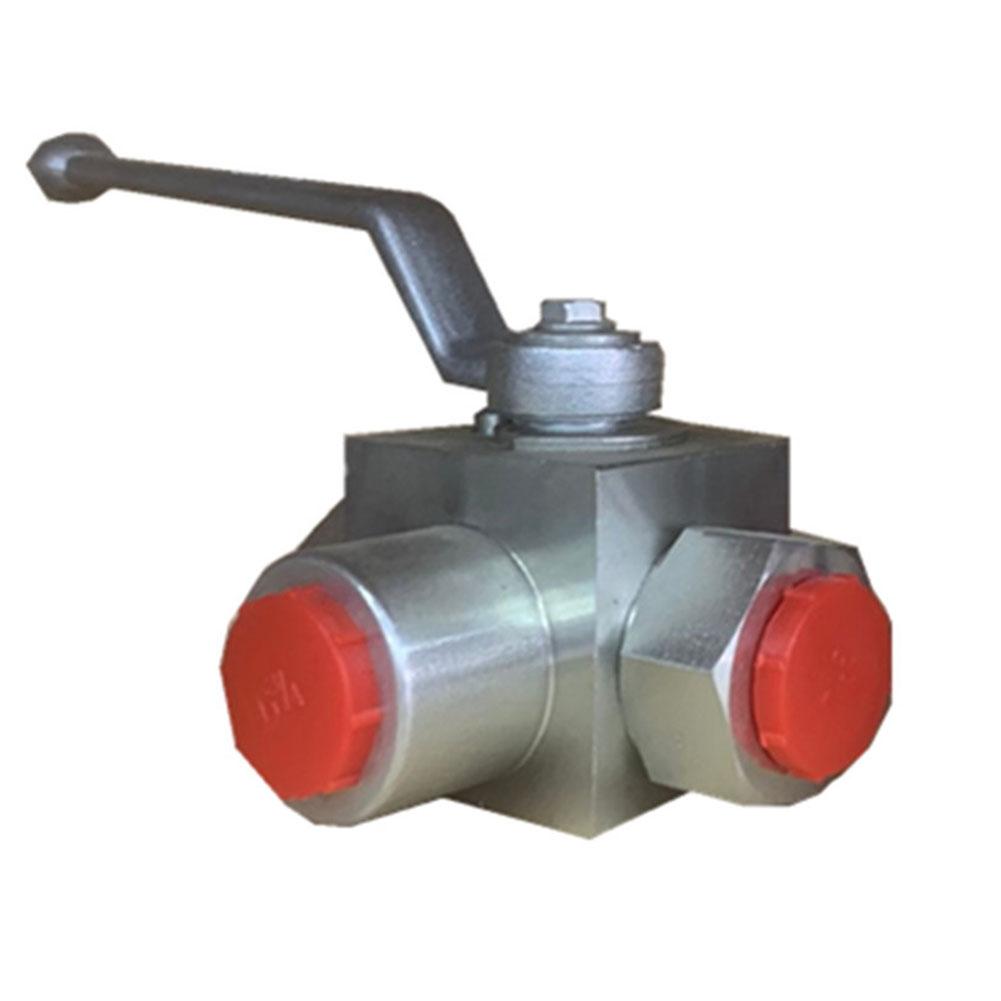 Valve Ball Steel Carbon Hard Seal Manual Rubber Tee