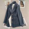Autumn and Winter New Fashionable Thin Suit Corduroy Jacket Women's Loose Casual Blazer