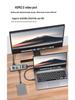 Док-станция Piva G71 Smart Type-C: HDMI 4K60Гц, Gigabit Ethernet, Высокоскоростной разветвитель