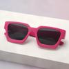 New simple thick frame square glasses trendy personalized sunglasses concave photo sunglasses women