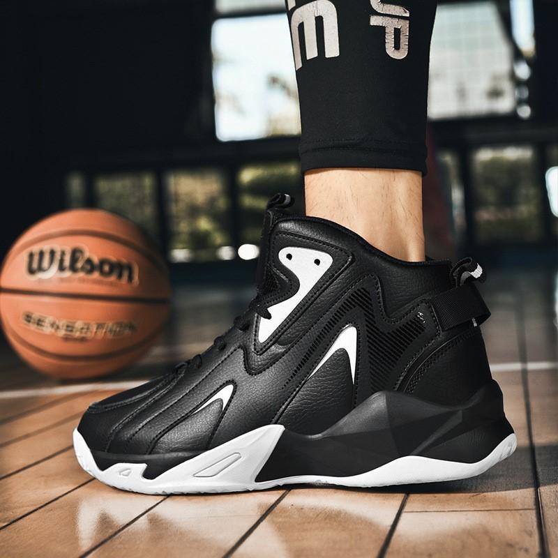 Big Size Combat Basketball Shoes Autumn Winter Sports Casual Shoes Fashion Men Sneakers D317