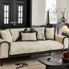 French Entry Lux Sofa Cushion Four Seasons Universal Chenille Non-Slip Leather Sofa Cover Cushion Cover Cloth