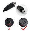 31,5-дюймовый USB-кабель с разъемом Mini 8-Pin (5-жильный) для передачи данных и зарядки, для цифровых камер Nikon, Olympus, Sony, Fuji, Panasonic