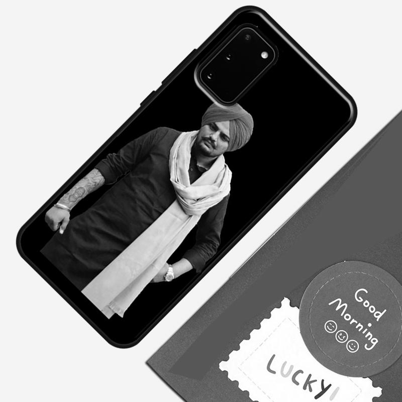 Indian Rapper Sidhu Moose Wala Case For Samsung Galaxy S22 S21 S23 Ultra Note 20 S8 S9 S10 Note 10 Plus S20 FE Back Cover