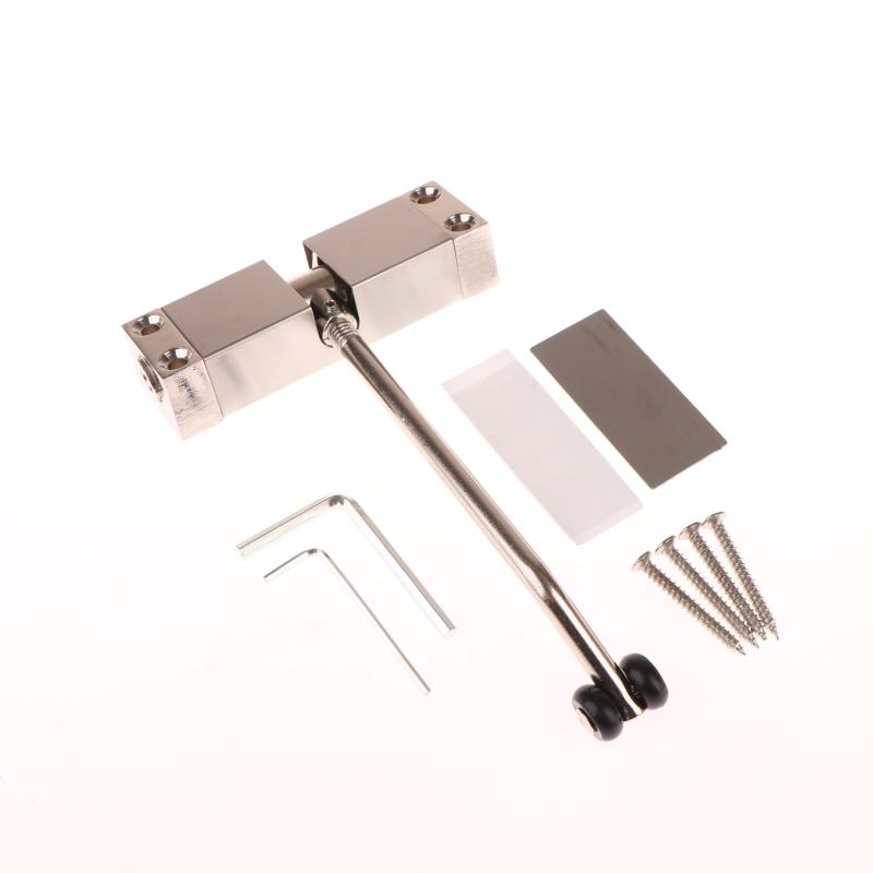 Прочная фурнитура для мебельных дверей Автоматический пружинный доводчик двери Регулируемое устройство для закрывания двери Замок безопасности