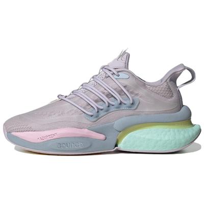 Женские кроссовки AlphaBoost V1 Silver Dawn Orchid Fusion фиолетовые, почти желтые IE9731