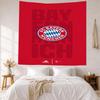 Fc Bayern Wall Decor Tapestry Art For Pet Memorial Birthdaywedding Party Backdrop Family Gift