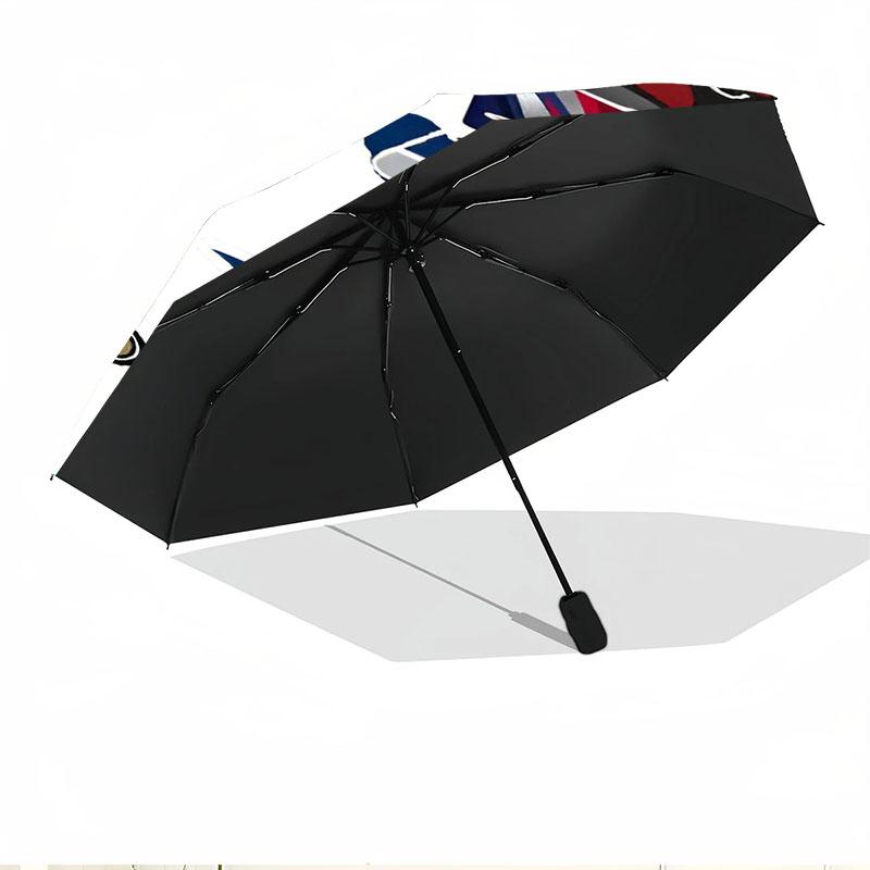 NFL Print Automatic Open Close Umbrella, Portable Foldable Umbrella, for Outdoor Commute Camping Trip, Ideal Birthday Gift