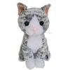 [BESTEVER] Cat Stuffed Toy, Realistic, Kitten, Resized Hands, Paw Print Embroidery [Premium Kitty] Sabatora, Tabby Cat, Best Ever Japan