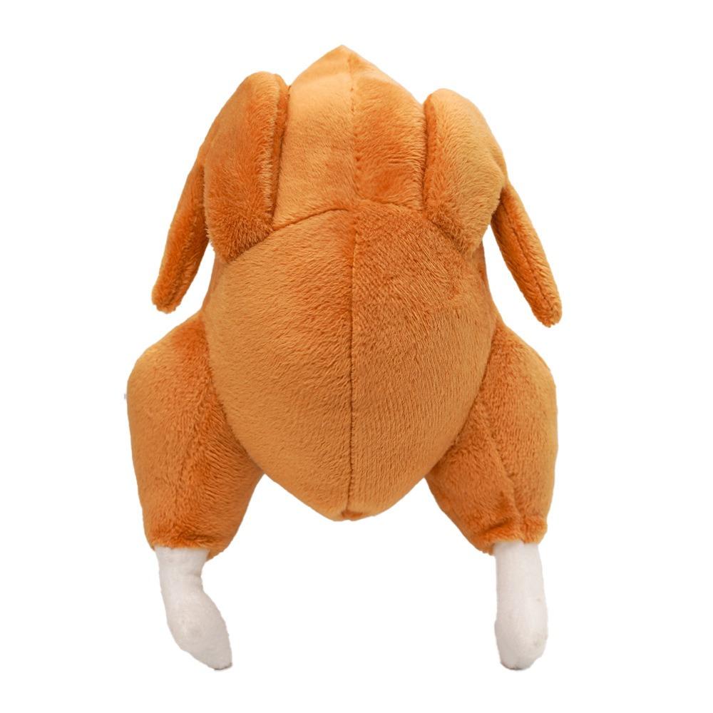 Sound plush squeak roast chicken pet dog toy cat supplies dog cat big dog