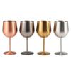 Dulton Wine Glass Stainless Steel Expressive Wine Glass That Is Not Bound by Time or Place Height 180mm 350ml 74mm Capacity M-0519ST