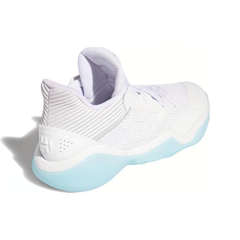 adidas Кроссовки Harden Stepback Белые с небесно-голубым оттенком FW8481