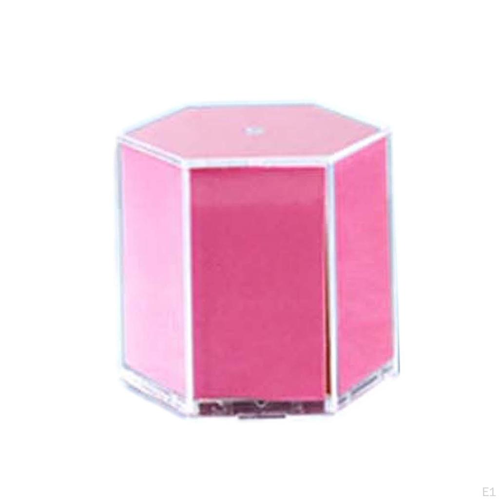 8x Transparent Geometric Shapes Stacking Game Math Teaching Toy Stem Education for Teacher Supplies