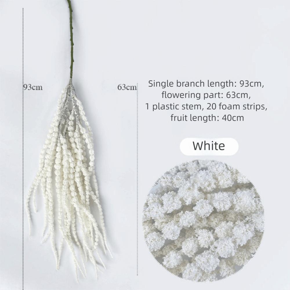 Multicolor Artificial Hanging Plant Ornament Hanging Amaranthus Flowers  Gift
