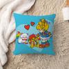 R-Rainbow B-Brite Cartoon Pillowcase Toon Gift Cushion Cover Bedroom Home Sofa Chair Seat Decor Pillow Case