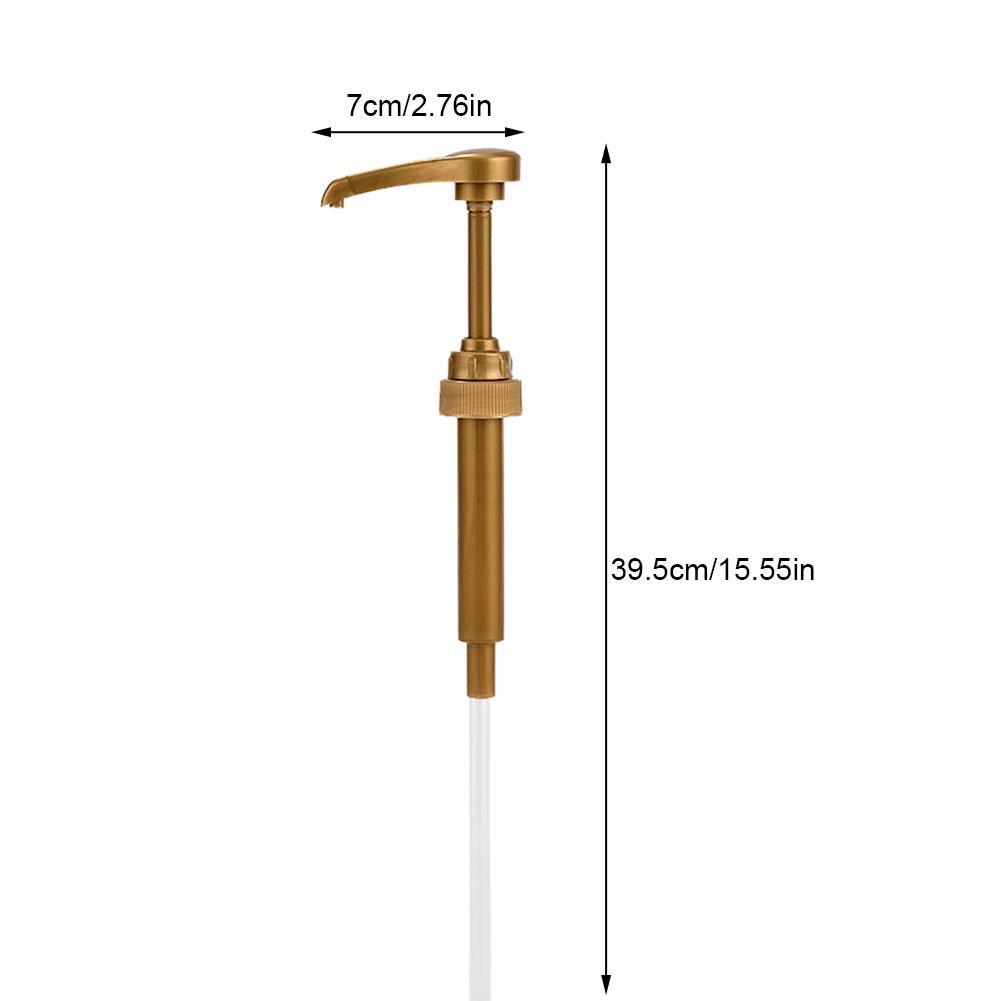 Leeseph Помпа для сиропа Диспенсер для сиропа для кофе Помпа нажимного действия Головка помпы для кофейных сиропов для диспенсера для бутылок с соком