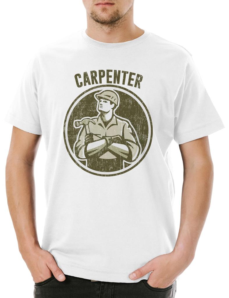 Carpenter I Men's T-Shirt Mens Womens Tees Top Carpenter Master Craft Carpentry Carpenter
