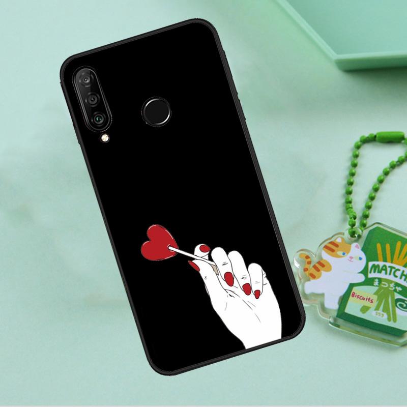 Девичьи Коды Рук Забавные Сигналы для Huawei Nova 10 9 SE 5T 12s 12i 11i Y91 Y90 Y60 Y70 Y72 Y61 P20 P40 P30 Lite P60 Pro Чехол
