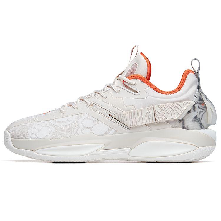 Anta GH3 Hayward CNY Cushioning Non-Slip Durable Low-Top Basketball Shoes Men Basketball Shoes Off-White 112211103-8