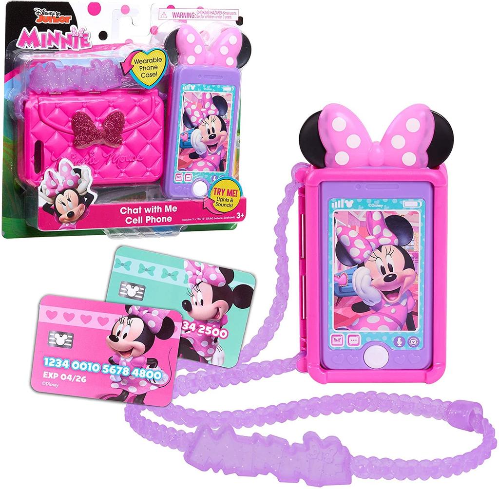 Disney Disney Junior Minnie Mouse Chat with Me Mobile Phone Set Light Sound Toy Girl [Item]