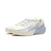 Li Ning Амортизирующие Скользкие Устойчивые к истиранию Дышащие Упругие Сцепление Низкие Баскетбольные кроссовки Мужские Бело-синие ABPV013-3