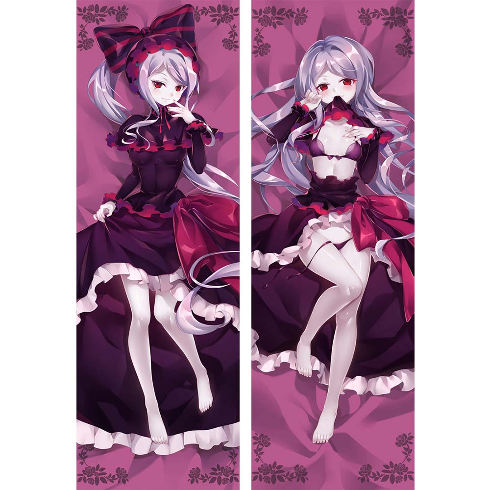Overlord Shalltear Dakimakura Anime Otaku 2-Side Printed Waifu Decor Hugging Body Pillow Case Cushion Pillow Cover