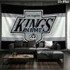 Custom Name,Los Angeles Kings Wall tapestry, aesthetic printed fabric blanket, suitable for bedroom, living room, and home decor.