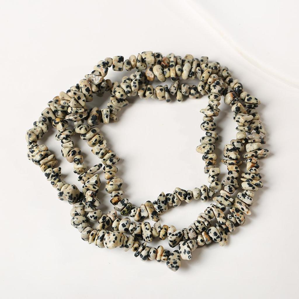 Ожерелье из натурального аметиста, 80 см - Полированные, Неправильные полоски для изготовления украшений и браслетов своими руками