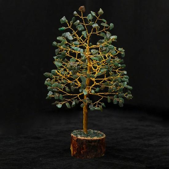 Драгоценный камень Древо жизни, хрустальное дерево, декор фэн-шуй, Бонсай на удачу, лечебные камни, аксессуары для медитации, духовный подарок