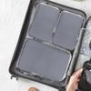 Compression Packing Cubes 4 Piece Packing Cubes For Travel Compression Vacuum Carry Bags Reusable For Suitcase Flight Luggage