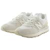 New Balance 574 Legacy Тканевые Удобные Мягкие Прочные Низкие Повседневные Кроссовки Унисекс Серый Белый U574LGSS