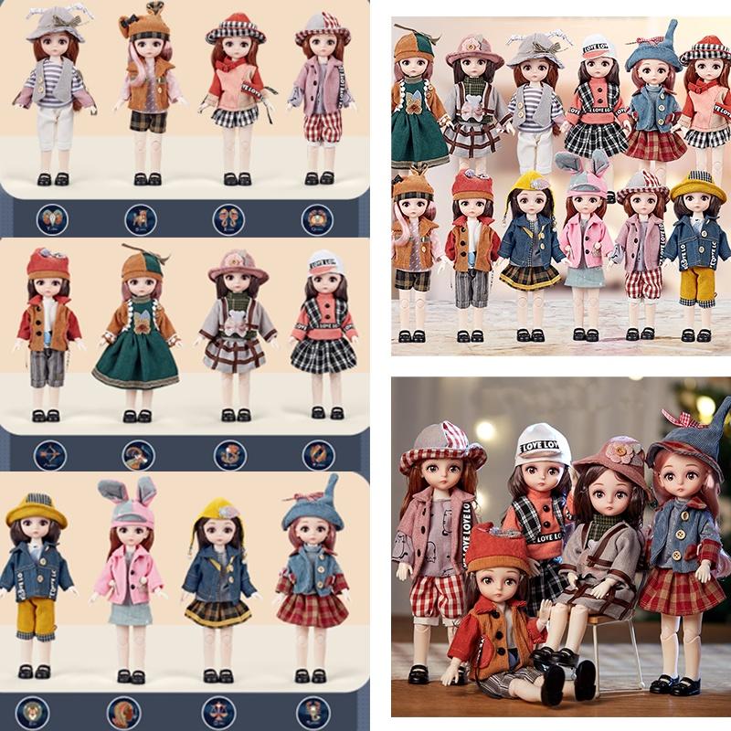 Изысканно выполненная BJD кукла с тематикой 12 знаков зодиака. Полный набор с одеждой, мягким париком и виниловой головой!
