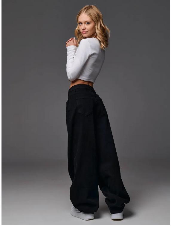 Женские широкие джинсы 2025 года - Осенняя модная коллекция