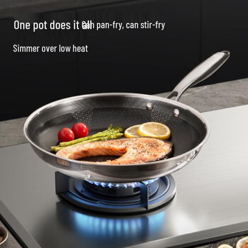 COOKER KING Сковорода с антипригарным покрытием, 28 см, с узором в виде звезд