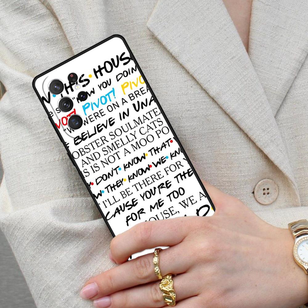 Central Perk Coffee friend how you doin Cell Phone Case for Samsung Galaxy S26 Ultra S25 S24 S23 S22 S21 S20 Note10 Cover