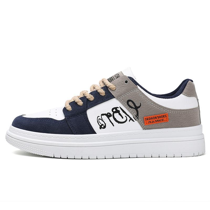 Модные кроссовки, трендовые туфли на шнуровке, мужская повседневная обувь на плоской подошве, легкая повседневная обувь для фитнеса для мужчин, нескользящая обувь для активного отдыха