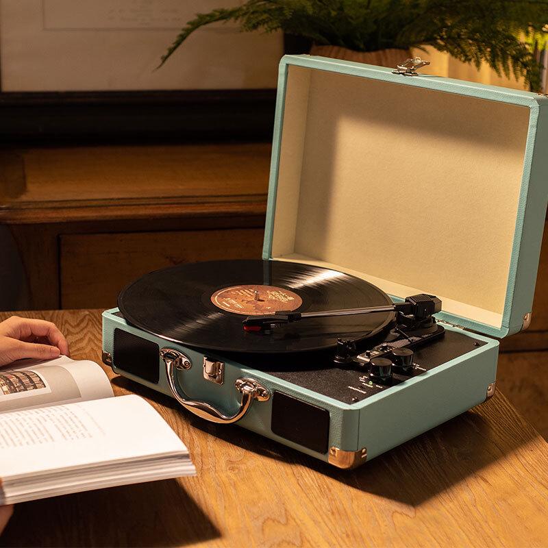 Spot Portable Multi-Function Retro Bluetooth Vinyl Record Player