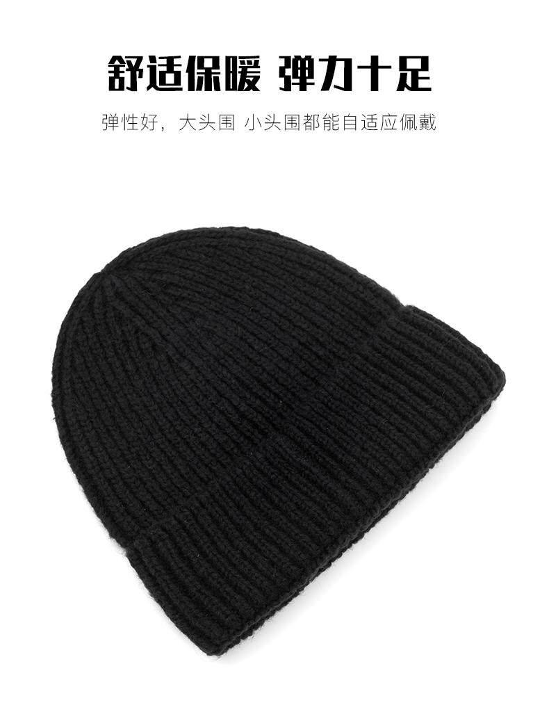 KENMO Autumn/Winter Warm Knitted Hat for Women, Fashionable and Versatile to Show Face, Small Knitted Hat for Men, Trendy and Personalized