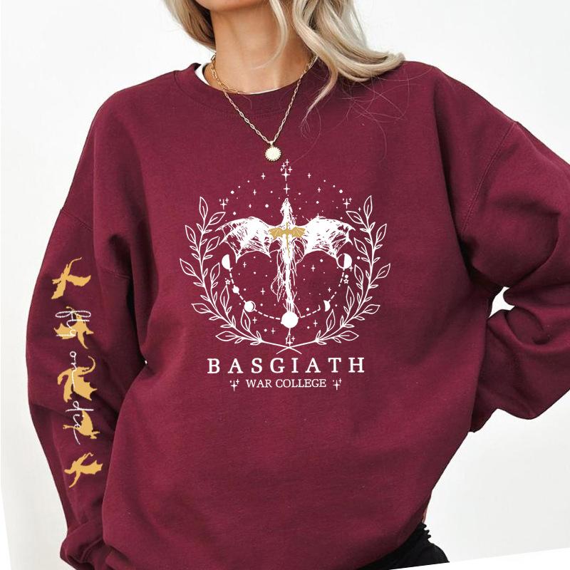 Women Sweatshirts Autumn Winter Wizard School Hoodie Dark Academia Clothing Unisex Long Sleeve Pullovers Tops
