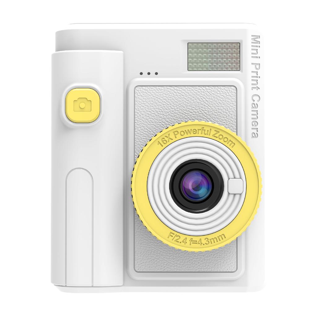 Новая детская камера с цветной печатью, термобумага, камера моментальной печати, ретро, портативная, фото, видео, для улицы, поддержка TF-карты