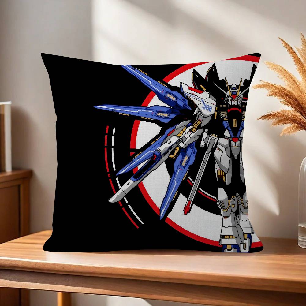 Pillowcase toon Gift Cushion Cover Bedroom Home Sofa Chair Seat Decor pillow case Anime cool ggGUNDAM classic